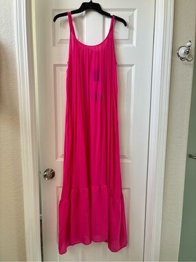 H&M Hot Pink Maxi Dress